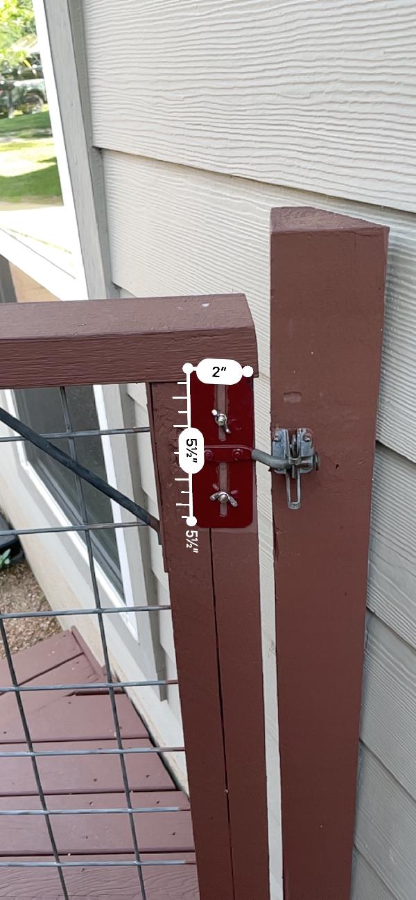 Adjustable gate latch
